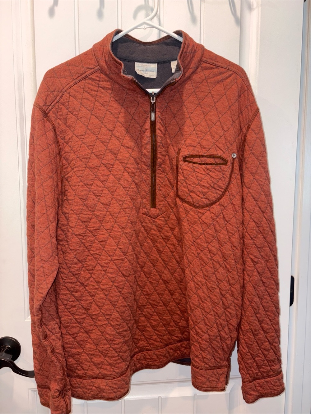 Tommy Bahama Reversible Jacket in Gray and Rust